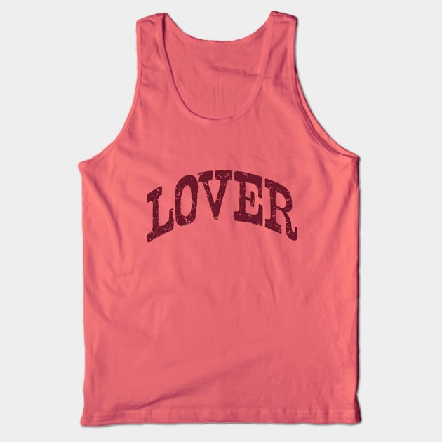 Valentines Western Cowboy LOVER Vintage Aesthetic, Couple Matching Tank Top by SilverLake